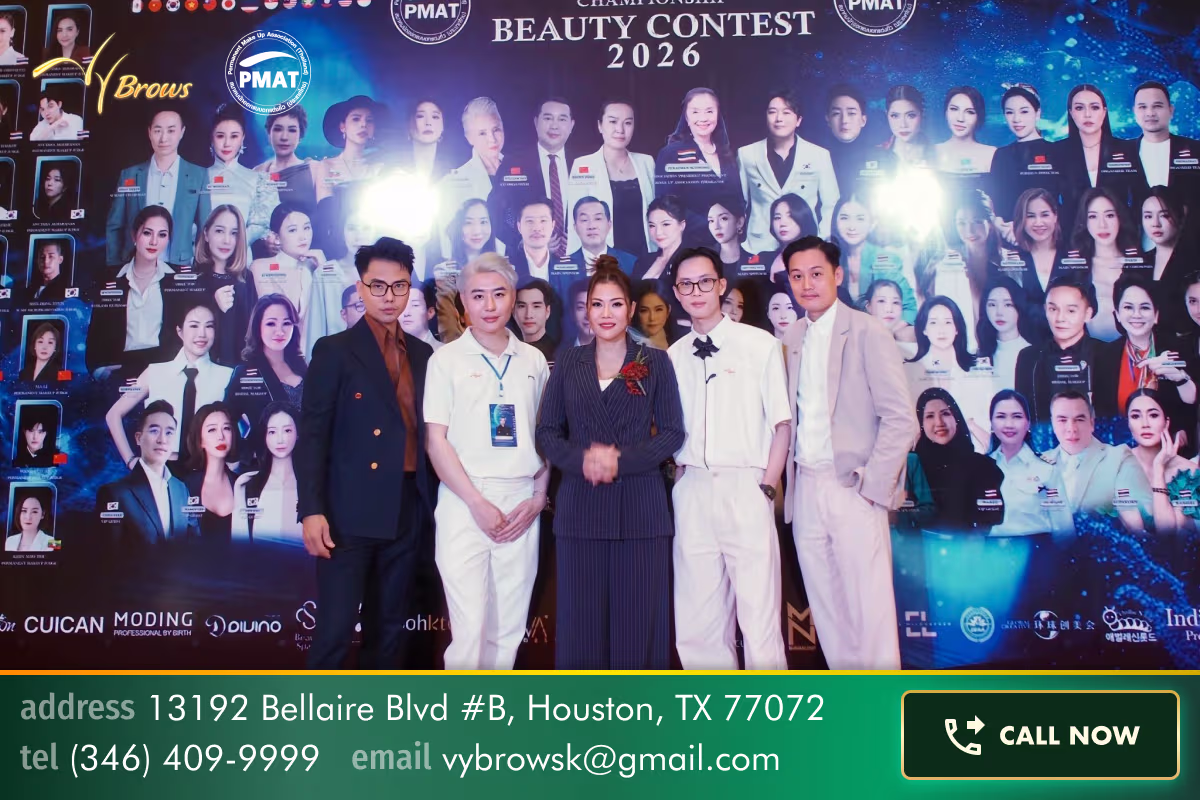 VyBrows Team America tại The 9 Thailand Championship 2026 — được tổ chức bởi PMAT Thái Lan